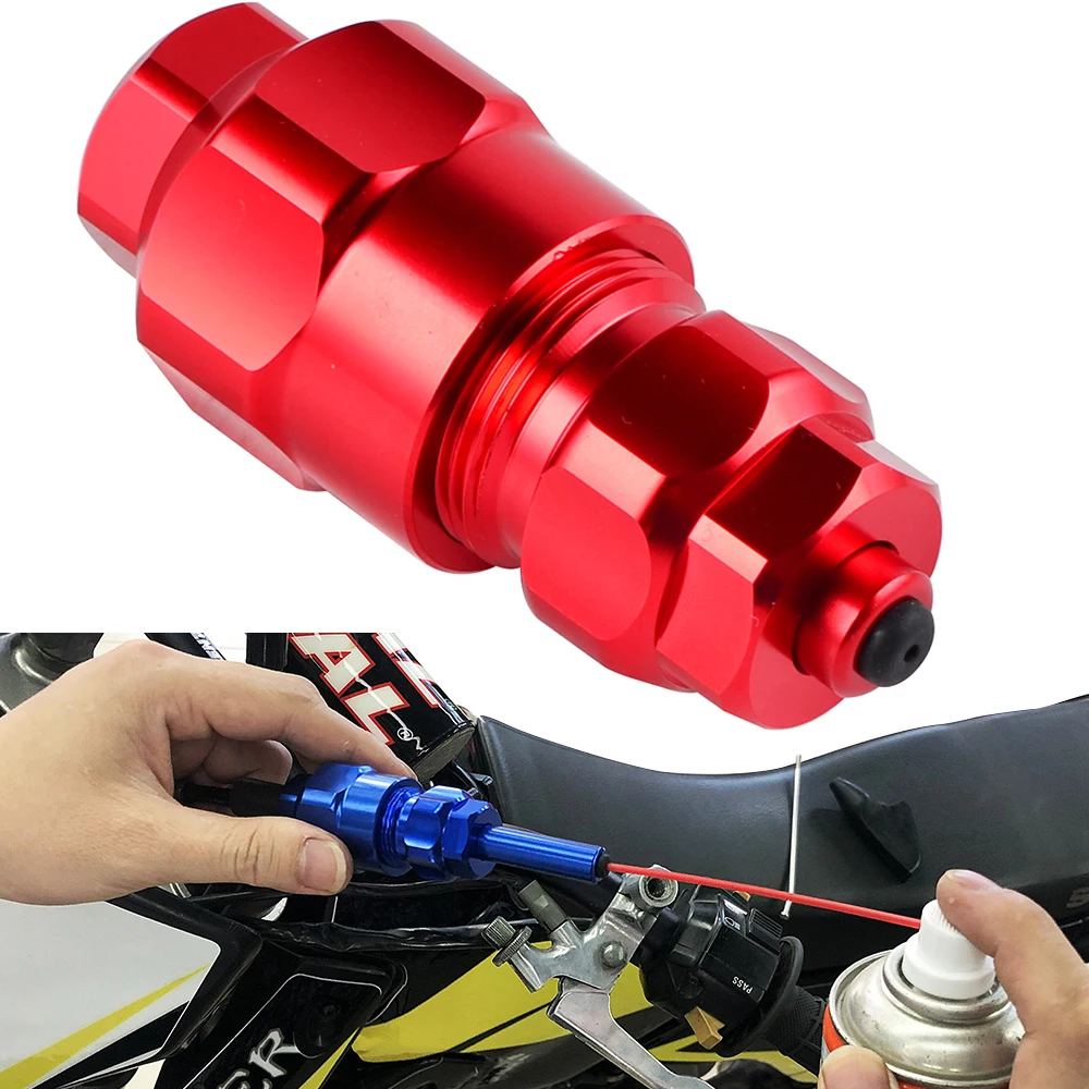 

Cable Lube Tool Lubrication Wire Oiler Clutch Brake Line Refueling For Honda CR CRF 125R 250R 250X 450R 450X 250L/M 250 Rally