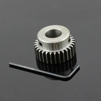 

1pcs 1M30T 17mm Bore Hole 30 Teeth 30T Module 1 Motor Steel Gear Wheel Top Screw