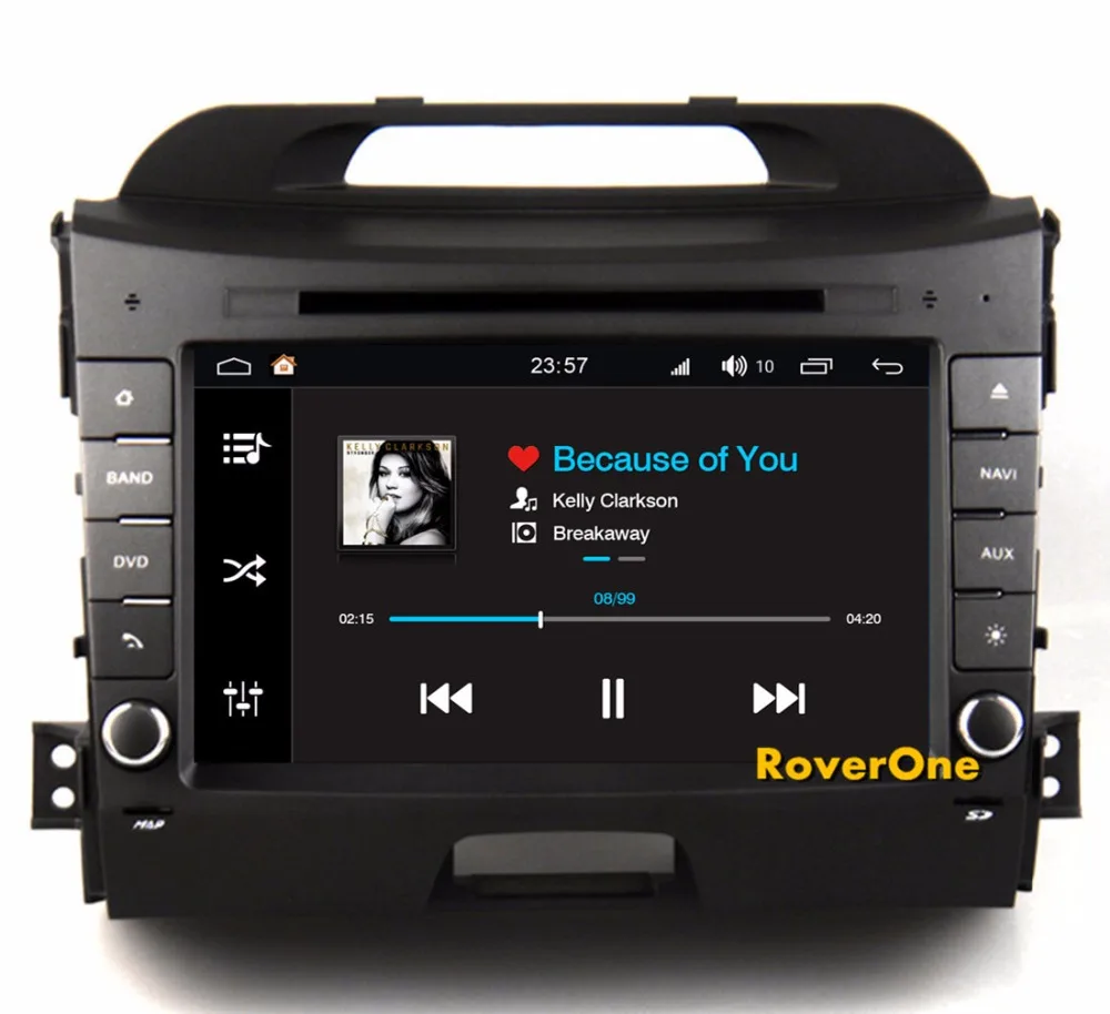 Clearance RoverOne Android 8.0 Octa Core Car Radio DVD GPS For Kia Sportage R 2013 2014 Touchscreen Multimedia Player Head Unit Bluetooth 7