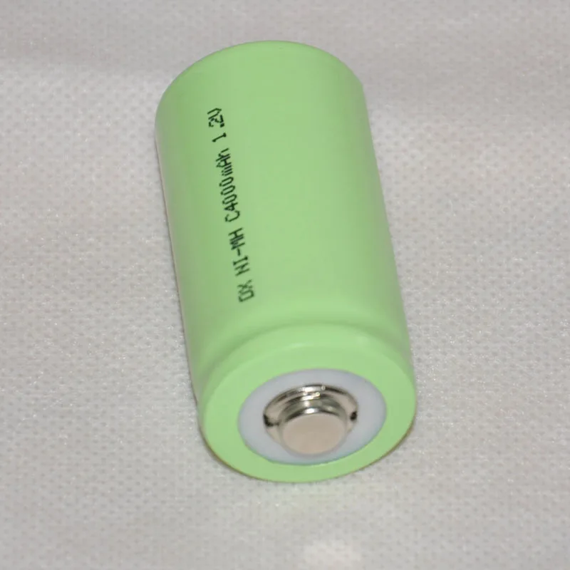 

4pcs 1.2v rechargeable Ni-Mh nimh battery 4000mah Size C LR14 R14 cell for torch and toys clock