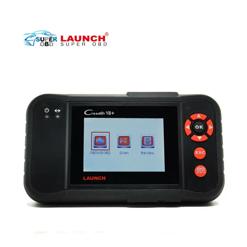 New Released Original Auto Code Reader Launch X431 Creader VII+ Equal CRP123 Creader VII Plus Update Via Offical Website