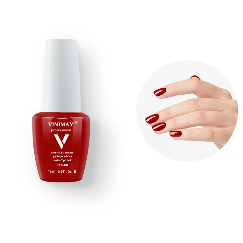 

VINIMAY UV Soak Off Gel Nail Polish Long Lasting Nail Gel Varnish DIY 96 Glitter Colors Manicure Nail Gel Lacquer