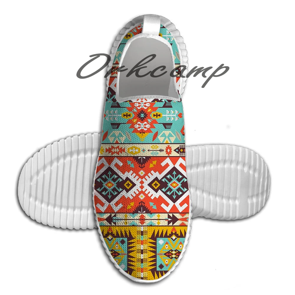 

Aztec colorful fashion pattern Light Weight fashion Sports Running Shoes Walking Shoes Summer Comfortable Yuga shoes