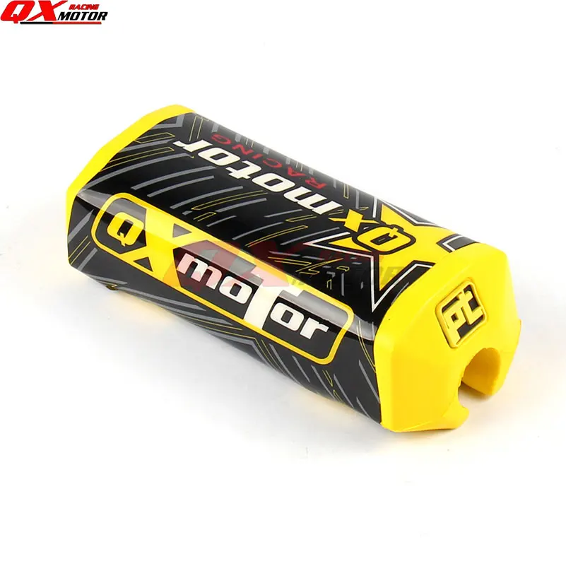 YELLOW Руль мотоцикла Жир Бар Pad слайдер ручка для KAYO T4/T6 BSE 250cc EGL CRF RMZ YZF ATV Грязь велосипед ямы МОТОКРОСС ЭНДУРО SM - Цвет: YELLOW