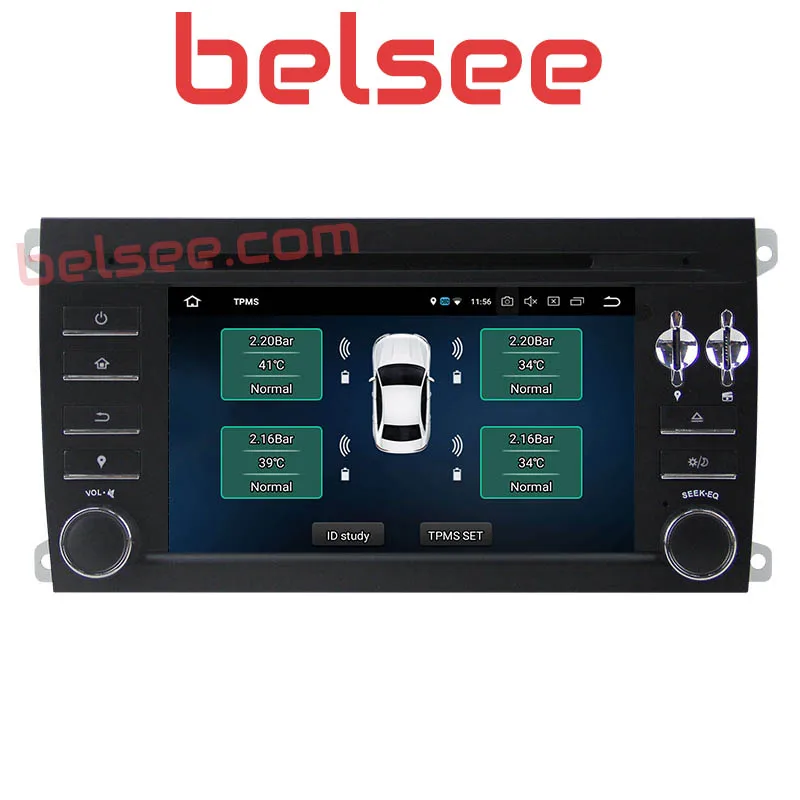 Clearance Belsee Octa Core Android 9.0 Multimedia Head Unit Radio DVD Player for Porsche Cayenne 2003 2004 2005 2006 2007 2008 2009 2010 4