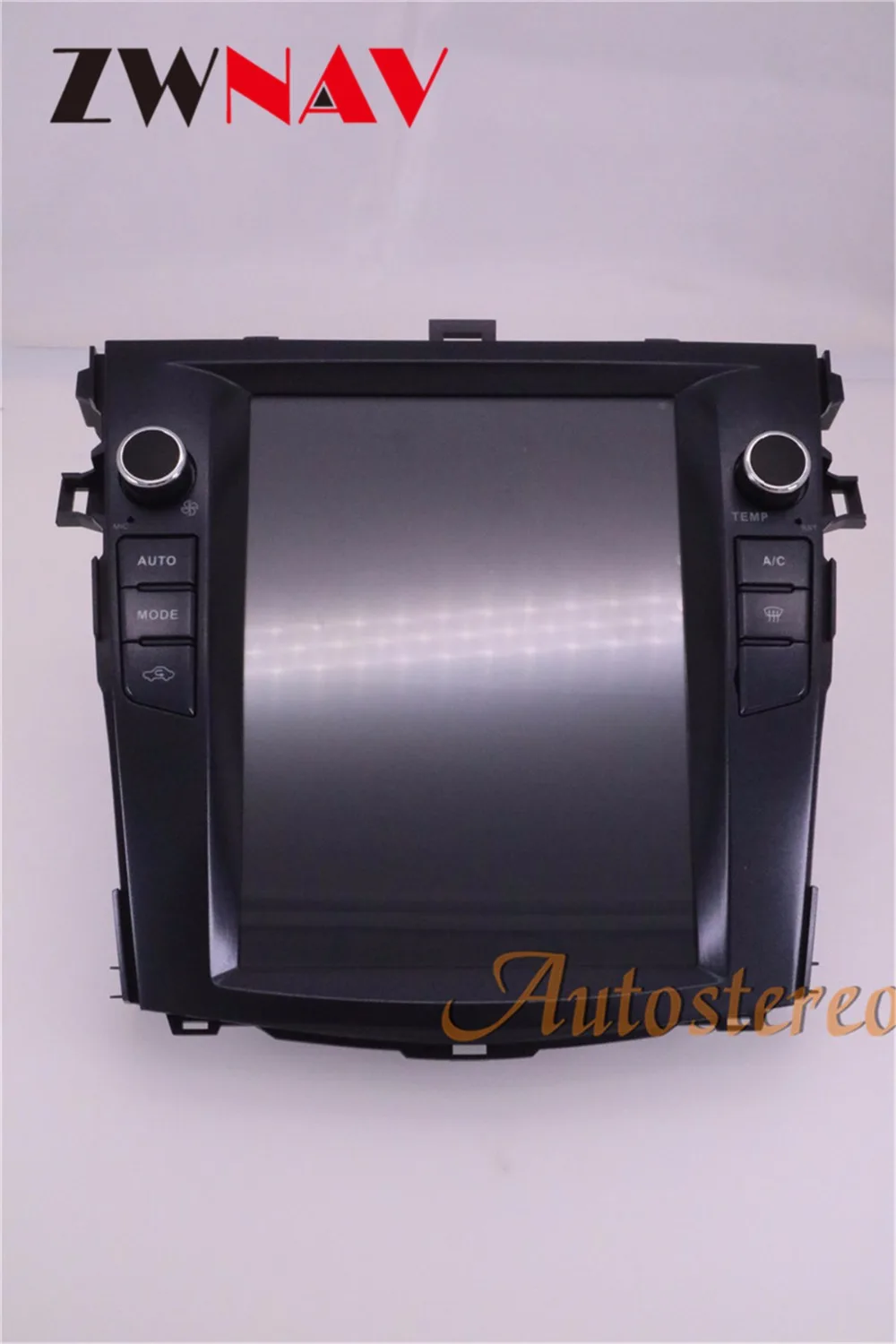 Best ZWNVA Tesla Style Screen Android 6.0 RAM 2GB ROM 64GB Car DVD Player GPS Navigation For Toyota Corolla 2007-2013 1