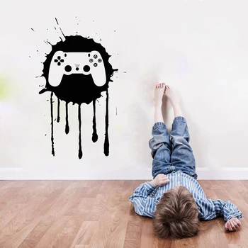 

Wall Sticker Decal choose your weapon gamer quote controller video game boys bedroom A11-062