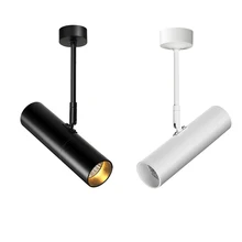 3 Вт/5 Вт/7 Вт/12 Вт/15 Вт светодиодный COB потолочный светильник, регулируемый Точечный светильник, лампа для изображения, монтируемый на поверхность светильник, для гостиной, черный/белый корпус