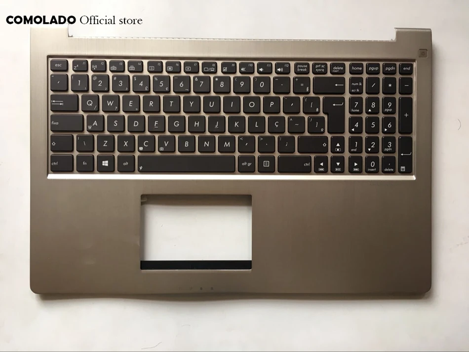 

BR Brazil backlight laptop Keyboard for ASUS UX51 UX51VZ keyboard TOP Palmrest with C cover BR LAYOUT