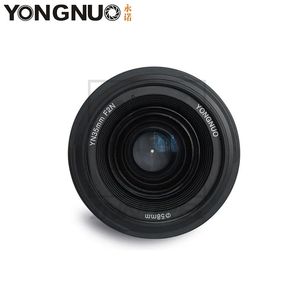 YONGNUO YN35mm F2.0 F2N широкоугольный AF/MF объектив с фиксированным фокусом для Nikon F крепление D7100 D3200 D3300 D3100 D5100 D90 DSLR камера 35 мм