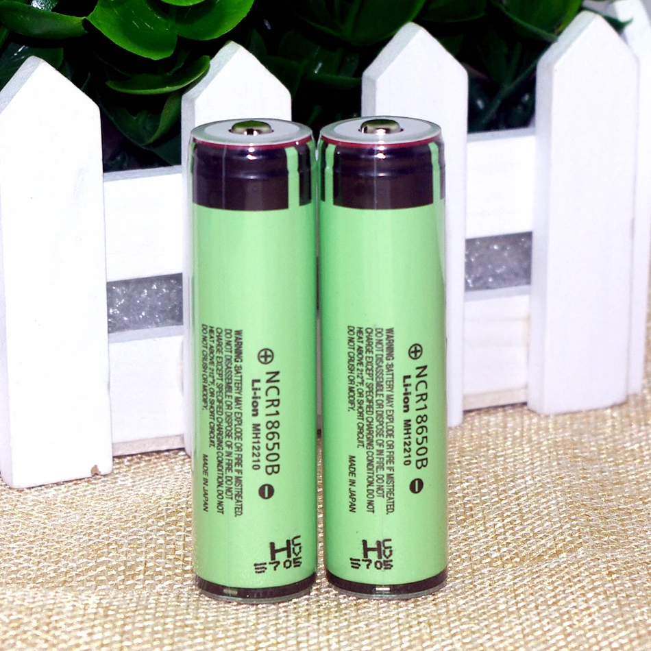 

Original Protected 18650 NCR18650B rechargeable battery 3400mAh Li-ion 3.7V With PCB batteries Flashlight use