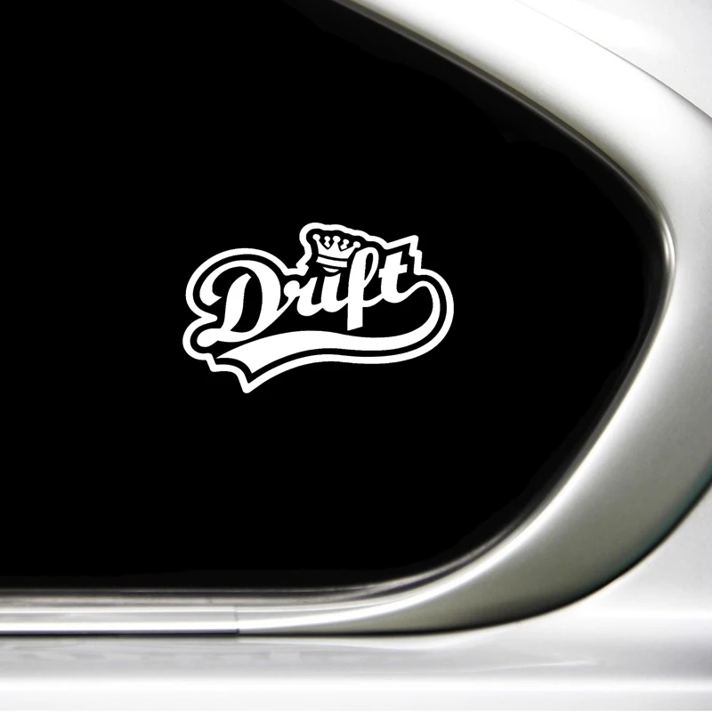 QYPF 16 см * 10 модные DRIFT KING мотоциклетные виниловые украшения автомобиля наклейка
