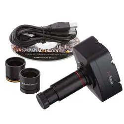AmScope 5MP микроскоп с цифровой камерой для Windows и Mac OS MA500