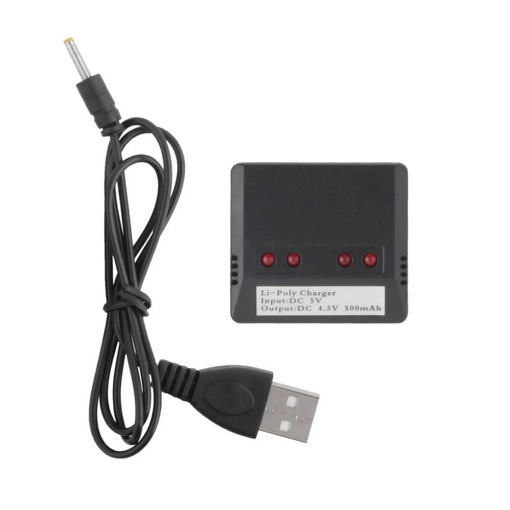 

DC 5V 1S RC Lithium Battery Compact Speed Balance Charger for RC Helicopter