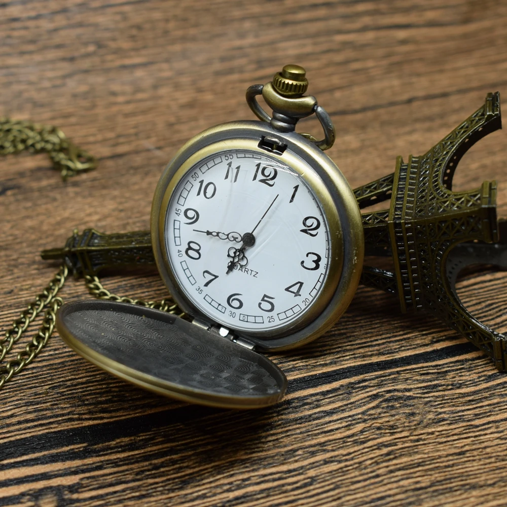 Карманные часы ожерелье Винтаж бронзовый крест кварцевые карманные часы классические мужские Рыцарь тамплиер ожерелье ювелирные изделия