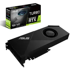 ASUS TURBO-RTX2080TI-11G TURBO-RTX 2080TI-11G настольная игра видеокарта GDDR6 поддержка 4 вывода экрана