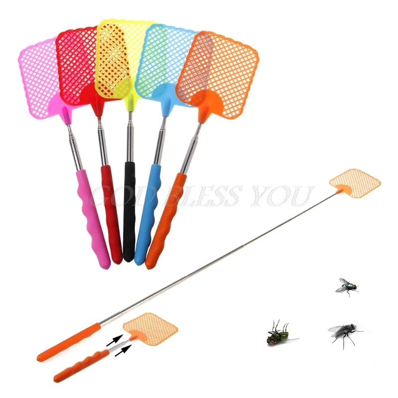 

Useful Pest Control Tools Extendable Flies Swatter Telescopic Mosquito Killer