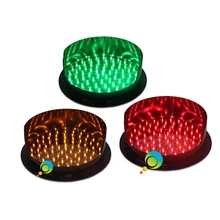 DC12V индивидуальные 300 мм светодиодный модуль светофора с козырьком цвет красный, желтый зеленый один пакет распродажа