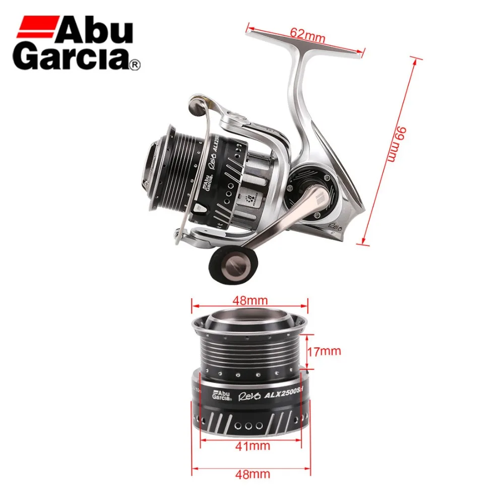 Катушка для спиннинга ABU GARCIA REVO ALX 2000SH 2500SH 8 шарикоподшипников 6 2: 1 217 г 5 2 кг|fishing