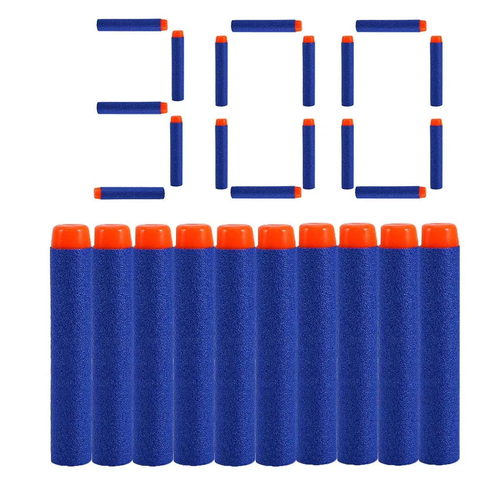1000 шт. пополнения Дартс для Nerf пулями мягкими дырочку головы 7 2 см заправка