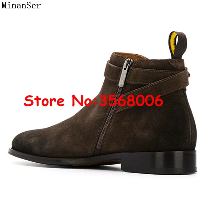Mariage Chaussures Bottes Cheville Concepteur Plein Britannique Robe Hommes Homme Chaussure Dropshipping Partie Cool Style Chelsea De En Air WDYe9IEH2