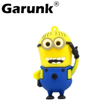 Amthin USB флэш-накопитель Миньон USB милый флеш-накопитель Pendrive happy 4G 8G 16G Миньоны 32G Memoria USB флешка