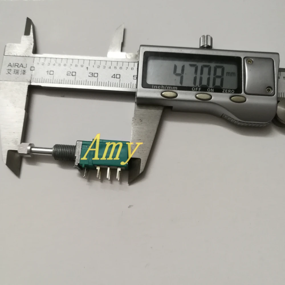 

10pcs/lot Japan vercal encoder with push and pull shaft double self locking switch 30 posioning 15 pulse points