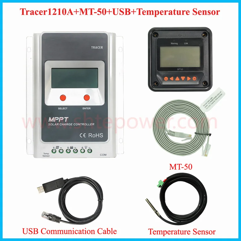 

New Tracer 1210A Solar Panels MPPT Charge Controller 10A, 12V 24V 10 Amp Power Supply