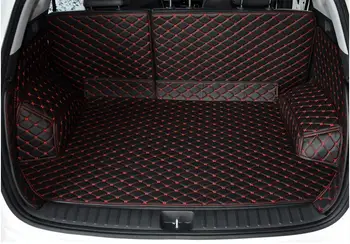 

Good quality & Free shipping! Full set trunk mats for New Hyundai Tucson 2016 wear-resisting cargo liner carpets for Tucson 2017