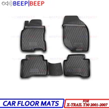 Для Nissan X-Trail T30 2001-2007 автомобильные коврики ковры авто коврик пыленепроницаемый водостойкий автомобильный Стайлинг украшение интерьера