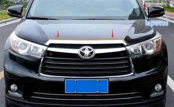 

Lapetus For Toyota Highlander KLUGER 2014 2015 2016 ABS Chrome Front Face Gill Engine Lid Decoration Panel Cover Trim 1 PCS