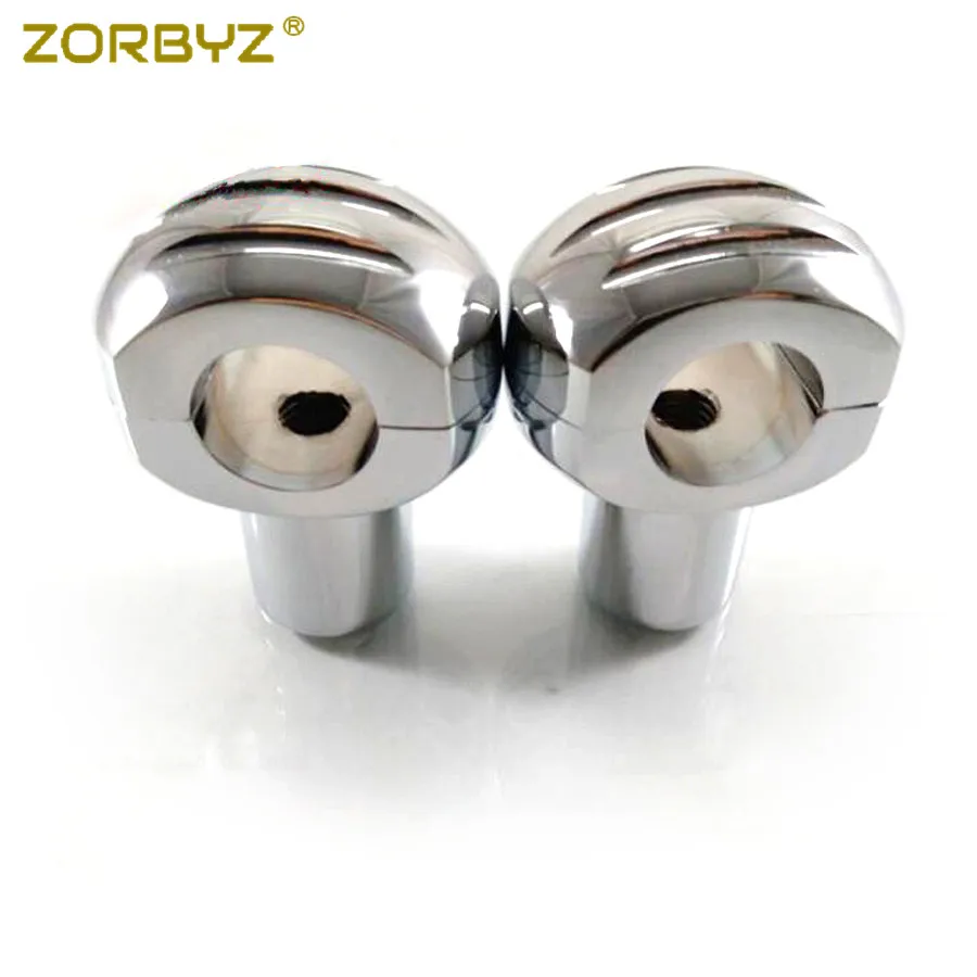 ZORBYZ Новый 1 &quot25 мм хромированный руль короткий стояк зажим подходит для Honda Shadow VLX