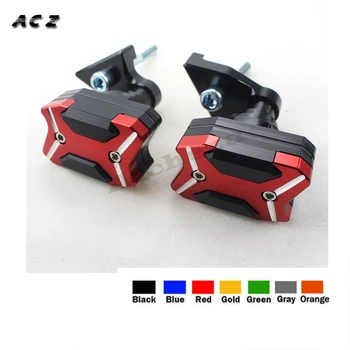 

ACZ Motorcycle CNC Left&Right Frame Slider Anti Crash Protector Pad Falling Protection For Kawasaki ZX10R ZX-10R 2012-2015