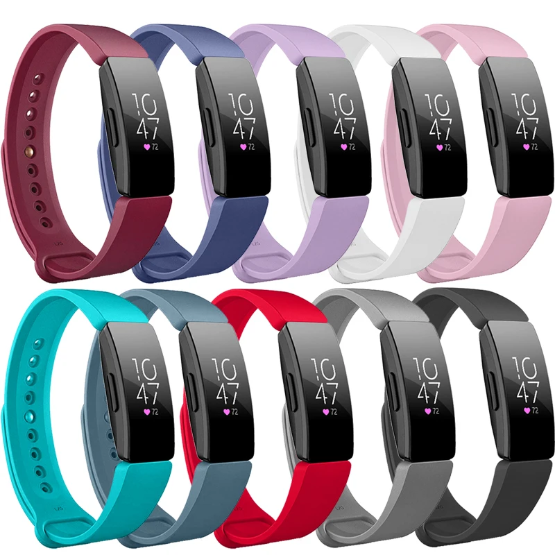 

New Silicone Band for Fitbit Inspire HR Strap Sports Wristband Bracelet for Fitbit Inspire Replacement Watch Band Accessories