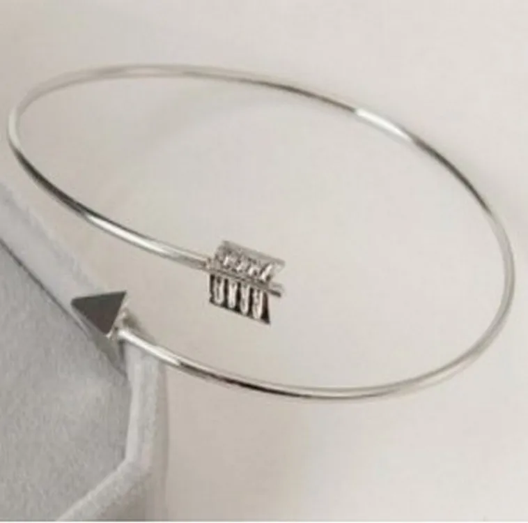 Fashion Bracelet Fashion Jewelry Gothic Punk Women Arrow Bangle Cuff Bracelets