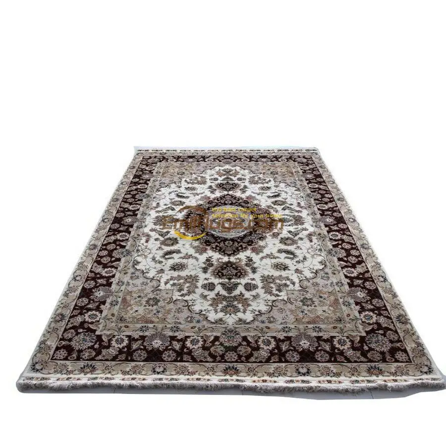 

Handmade knot of eight buttons establishment New Zealand wool silk carpet, 160 The sitting room hall carpet