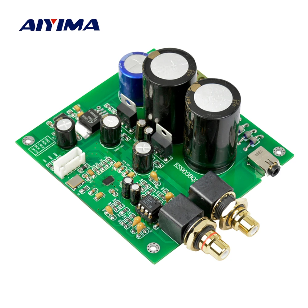 

Aiyima ES9038Q2M ES9038 I2S Input Decoders Mill Board DAC Decoding Board For Amplifier AMP