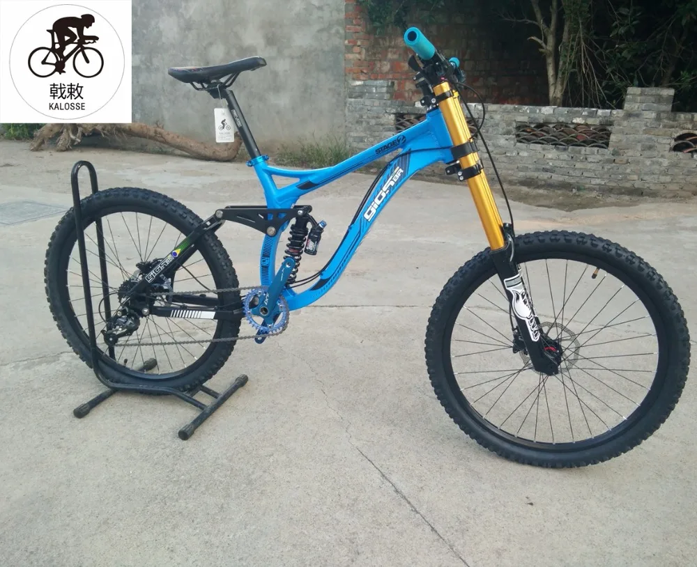 Cheap Kalosse 20mm Barrel shaft  bicicleta mountain bike.  Downhill  DH  Hydraulic brakes , 26*2.35inch tires , 9/10/11 speed 0 Cheap Kalosse 20mm Barrel shaft  bicicleta mountain bike.  Downhill  DH  Hydraulic brakes , 26*2.35inch tires , 9/10/11 speed 0