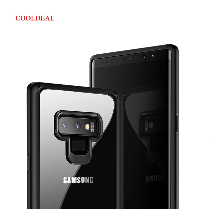 

CoolDeal Slim TPU Protective Case For Samsung Note 9 Acrylic Clear Case For Samsung Galaxy Note 9 Note9 Back Cover Capa