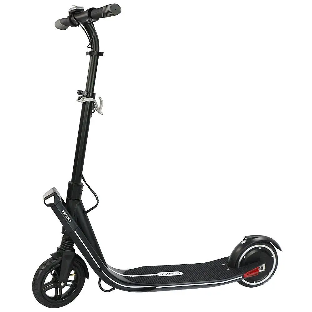 Excellent [Poland Stock] Eswing ESKICK Portable Folding Electric Scooter 250W Motor 25km/h 8 inch Solid Rear Anti-Skid Tire 1