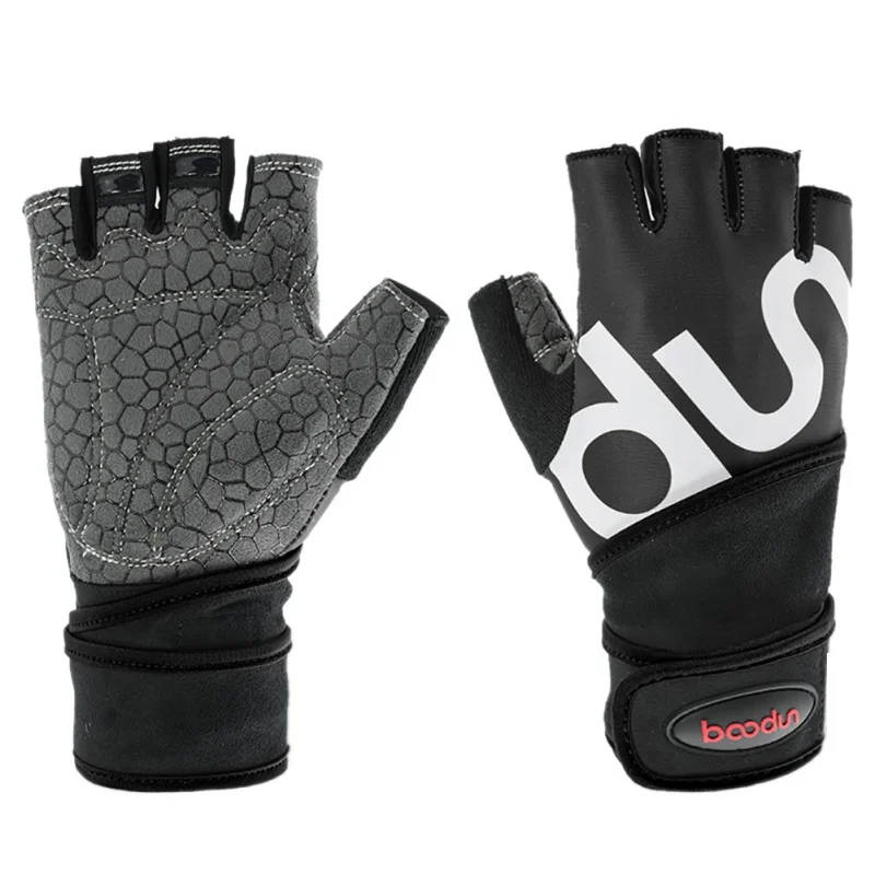 anti slip Wear resistant Sports font b Fitness b font Weight Lifting Gym Gloves Workout Wrist