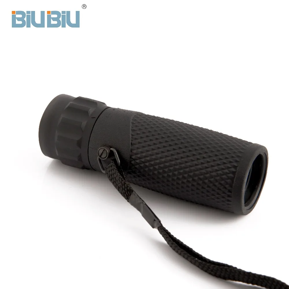 BIUBIU 10x25 HD Monocular Telescopes Zoom Focus Green Film Binoculo Optical Hunting High Quality Tourism Scope