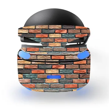 

Fashion Stone Brick Wall decal PSVR Skin Sticker for Sony Playstation PS VR Console protective cover