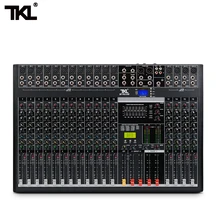 TKL контрольно-16-канальный профессиональный звуковой микшер с USB DJ микшерная консоль Bluetooth AUX запись сценическое оборудование