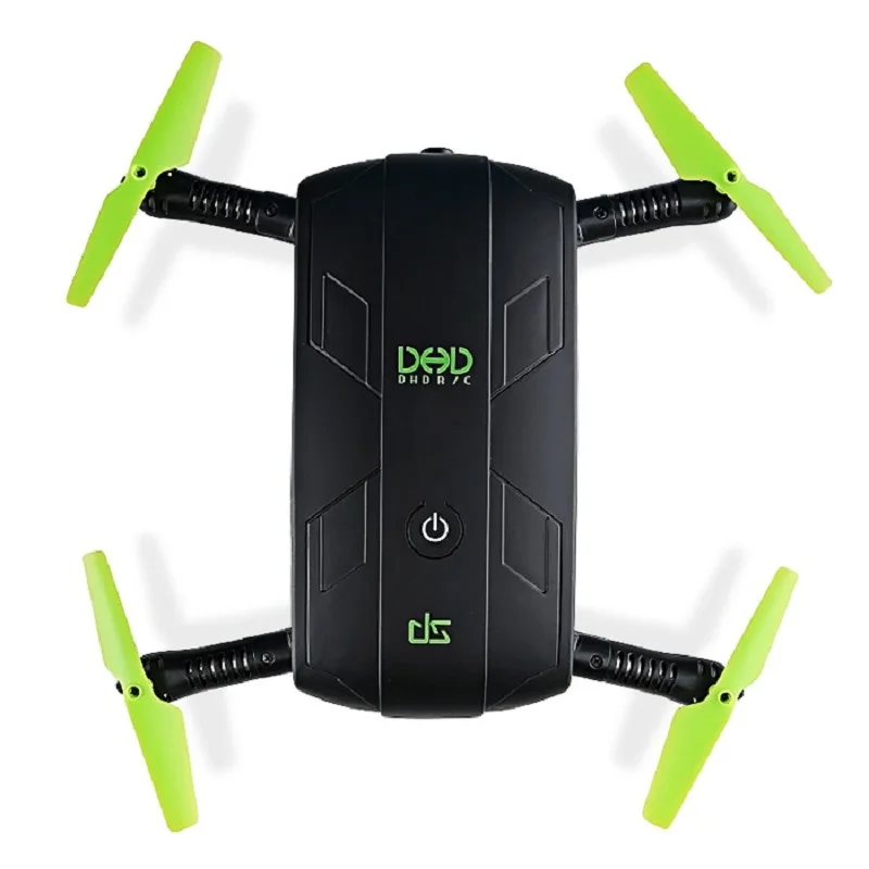 JJRC DHD D5 складной Радиоуправляемый Карманный Дрон BNF WiFi FPV 0.3MP камера селфи телефон