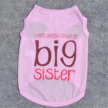 Одежда для домашних животных, жилет для собак, кошек, летняя дышащая Розовая Одежда с принтом персонажей, удобная одежда для маленьких средних собак, Новое поступление B