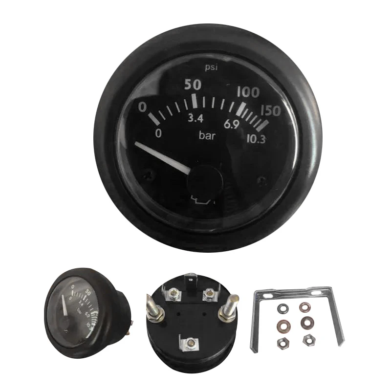 24v 油圧計ディーゼルエンジンゲージ高品質 Generator Parts Accessories Aliexpress