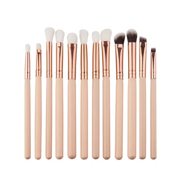 

12Pcs/Set Eye Makeup Brushes Kits Eye Shadow Brow Concealer Smudge Blending Foundation Powder Make Up Cosmetic Brush