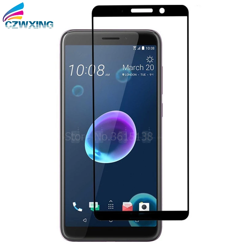 Протектор экрана для htc Desire 12 закаленное стекло Защитное Plus Desire12 полное