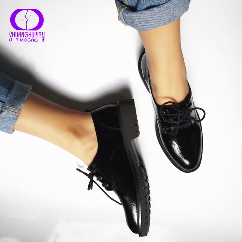 zapatos oxford mujer